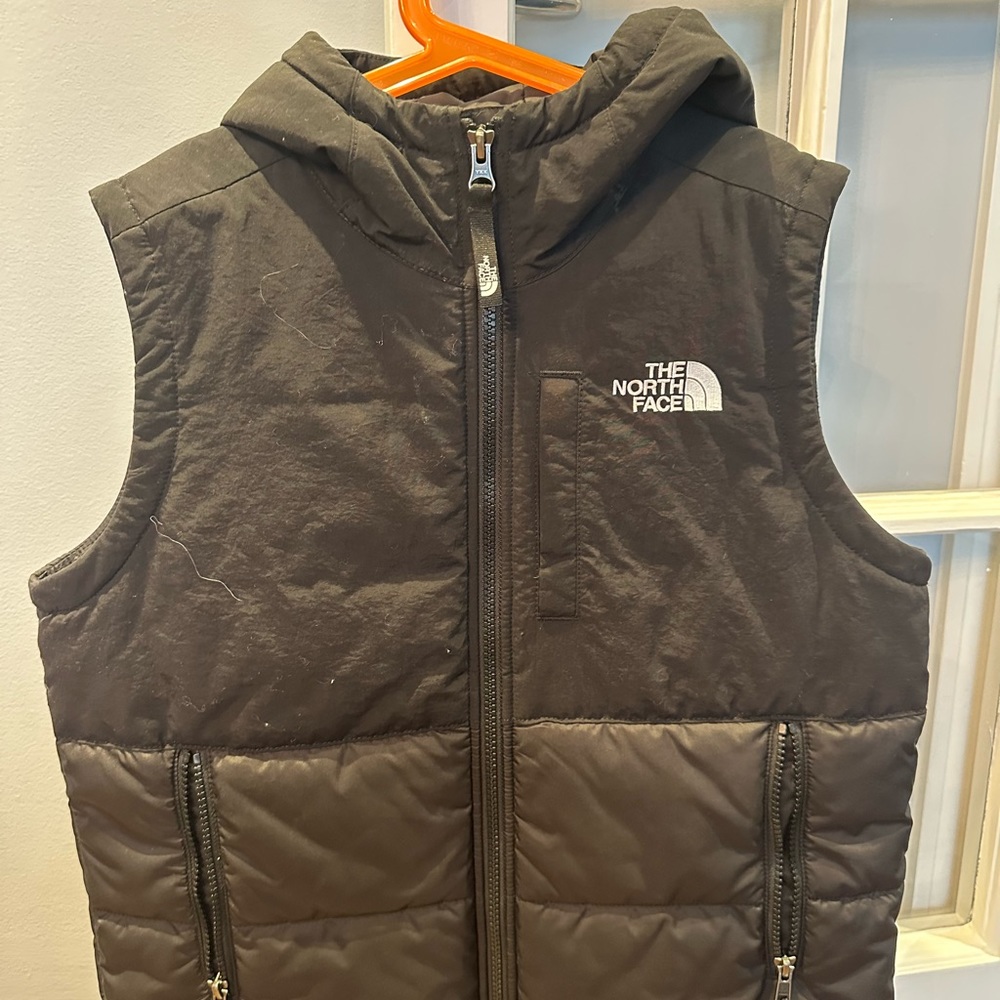 Black North Face Puffer Vest